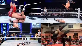 Jacob Fatu - Pop Up Samoan Drop and Moonsault compilation ( Part 2 )