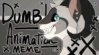 DUMB! ANIMATION MEME // COMPLETED YCH// TW: BLOOD