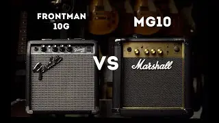 Marshall MG10 VS Fender Frontman 10G сравнение комбоусилителей