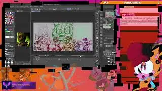 FNAF Drawing stream | FNAF 10th anniversary Stream!!