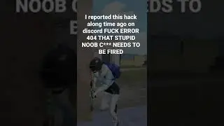 F&@K PUBGM DISCORD SERVER MOD ERROR 404 THAT STUPID C*** NEEDS TO BE FIRED