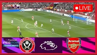 Sheffield United vs Arsenal LIVE: Premier League 2023/24 | Full Match PES21