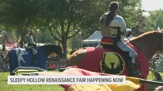 Many are enjoying Labor Day at the Sleepy Hollow Renaissance Fair