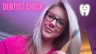 ASMR 😁DENTAL Examination 🪥Teeth Cleaning Whispering Personal Attention