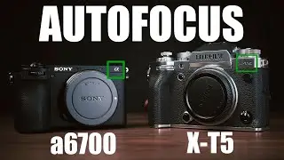 FUJIFILM X-T5 vs SONY a6700 - AUTOFOCUS BATTLE! 