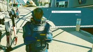 Guard's line for Soldier Protagonist. Starfield