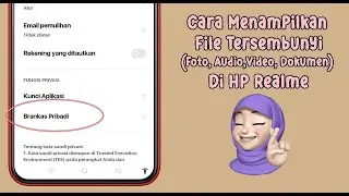 Cara Menampilkan File Tersembunyi (Foto, Video, Audio, Dokumen) Di HP Realme