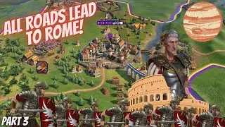 EXPANDING The Empire | Civilization 6 ROME Walkthrough | Part 3