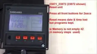 Sangamo Panel 23871 & 23872 - Reset