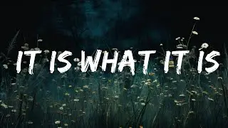 1 Hour |  Jenna Raine - It Is What It Is (Lyrics)  | Melodi Lyrics