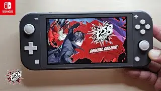 Persona 5 Strikers Nintendo Switch Lite Gameplay