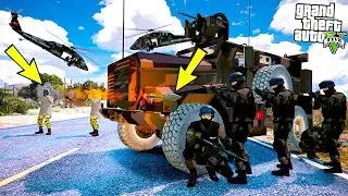 ÖZEL HAREKAT OPERASYONA GİDERKEN PUSUYA DÜŞÜYOR! - GTA 5
