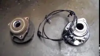 02-12 Jeep Liberty WHEEL BEARING / HUB ASSEMBLY - How To Replace (CORRECT WAY)