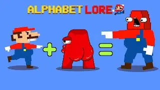 Alphabet Lore (A-Z) But Transformed from Super Mario Bros #3 | Alphabet Lore Plush toy |GM Animation