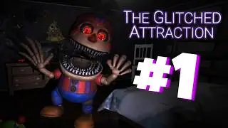 The NIGHTMARE begins! 😱💀 - The glitched attraction #1 | Eliexplash
