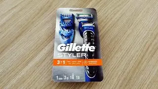 Gillette Fusion Proglide Styler Beard Trimmer unboxing