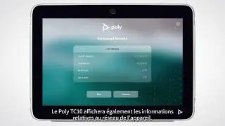 Poly TC10: Setup in Stand-Alone Mode FR (French)