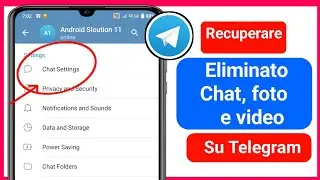 Come recuperare chat, messaggi, immagini e video di Telegram cancellati 2024