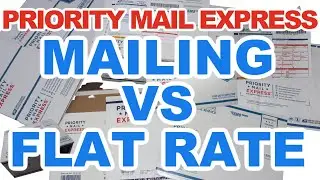 How AND WHAT ARE THE DIFFERENCE BETWEEN PRIORITY MAIL EXPRESS MAILING AND FLAT RATE DOMESTIC SERVICE