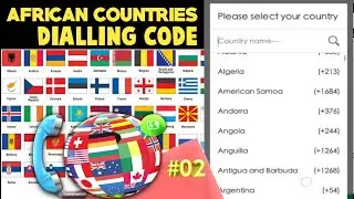 African country code।All Country code। Guess country code