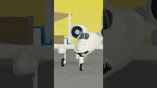 PTFS FACTS | A-10 Warthog (Roblox) #roblox #ptfs #aviation