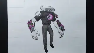 How to draw Projector Man