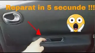 Deschidere și închidere geamuri sacadate + reparare (Renault Megane 2 si orice masina)