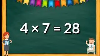 Table of 4 || Table of four || learn multiplication table || 4×1=4 || learn tables || maths table