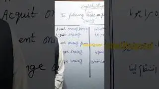Verbs followed by Reflexive Pronoun 