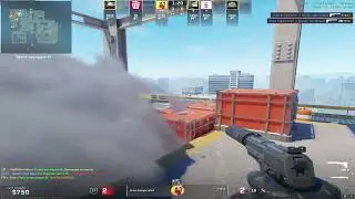 CS2 ace VERTIGO. НАСТРЕЛЯЛ в дым