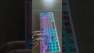 Listen to the Ajazz K870TPro keyboard beating sound of the red switch#keyboard #mechanicalkeyboard