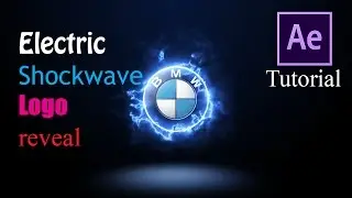 Electric shockwave logo in after effects tutorial | videocopilot saber plugin tutorial