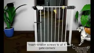 Callowesse Kemble Pressure Fit Stair Gate - Callowesse