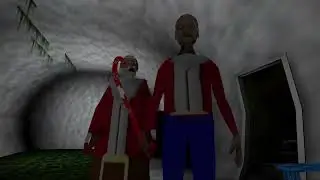 Granny Chapter Two in Christmas Atmosphere Fullgameplay - Boat Escape