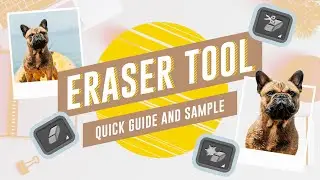 Photoshop: Eraser Tool for Beginners Tutorial