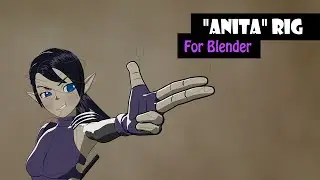 Anita Character Rig Overview