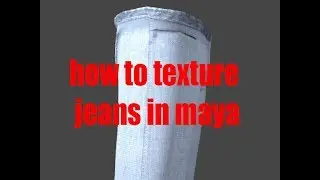 maya texturing tutorials for beginners | maya texturing tutorials | how to texture jeans in maya- 1