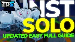 UPDATED NST SOLO DUCKY REVENGE HARD MODE FULL GUIDE - TDS (ROBLOX)
