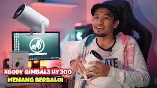 PROJECTOR XGODY GIMBAL3 HY300 MEMANG BERBALOI ‼️