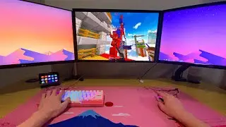 When You Play on LOW Sens (Minecraft POV)