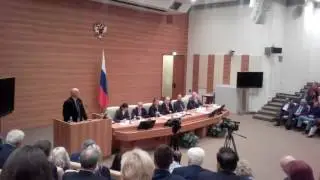Выступление Героя Кубы полковника Орландо Гардосо в Госдуме на фракции КПРФ