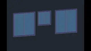 3d Window Making in Autocad | Autocad Me 3d Window Kaise Banaye .