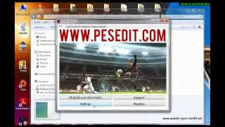 شرح كيفية تثبيت باتش PESEDIT 2014 4.0