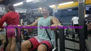 Insane Push Monday: Chest and Triceps Workout | Gym Workout Vlog