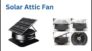 Solar Attic fan 35W