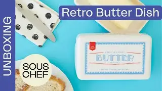 Unboxing Retro Butter Dish | Sous Chef UK SKU: retro NG0013