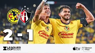 Resumen completo del América vs. Atlas | 16vos de Final | Leagues Cup 2024 | ¡Estamos en 8vos!
