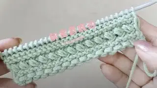 Border Knitting in a Easy Way - Border Knit Stitch Patterns