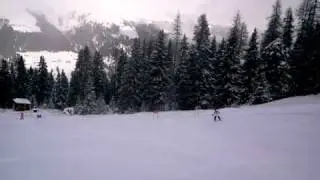 nadine abfahrt race