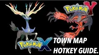 Pokemon X & Y - Map Hotkey Guide